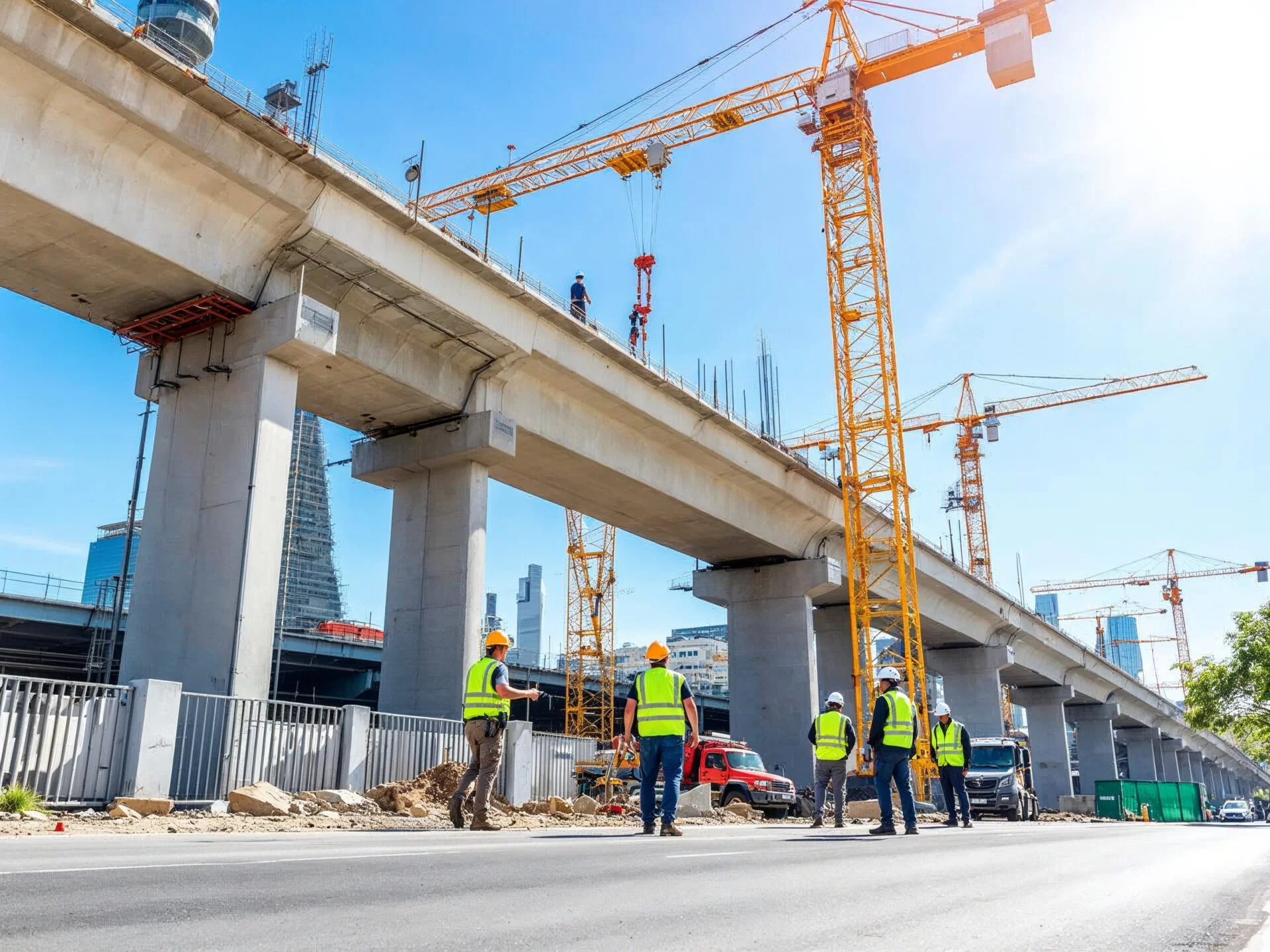 Large-scale transport infrastructure project